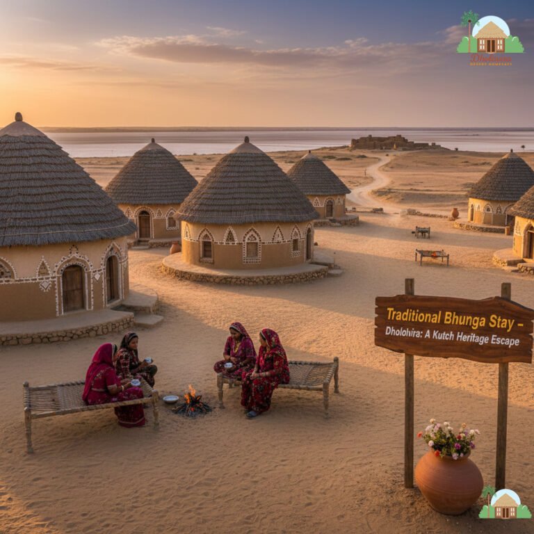 Traditional Bhunga Stay in Dholavira: A Kutch Heritage Escape